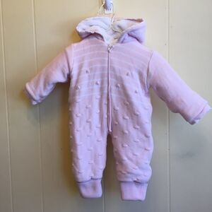 DOLCE GOCCIA HOODED AND FLEECE LINED BUNTING. 3 MS